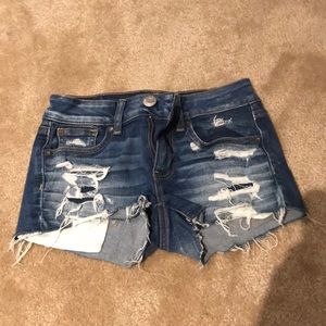Ripped shorts